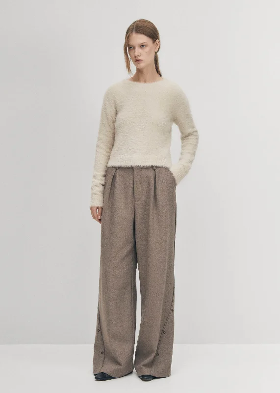 Fashionable Loafers Deli Ecru Tricot Sweater