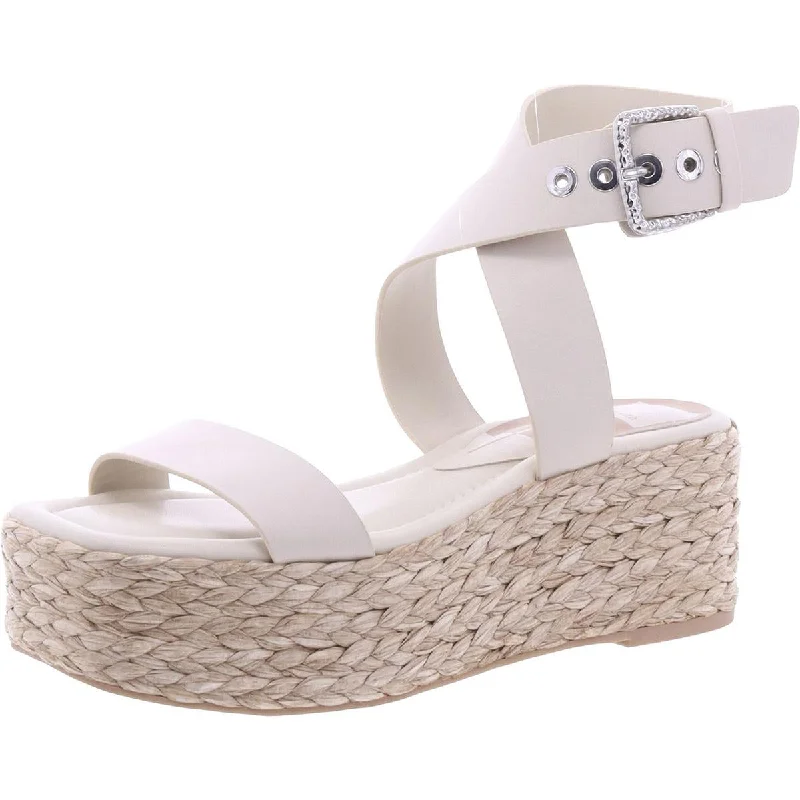 Non-Slip Walking Shoes Dolce Vita Womens Leather Ankle Strap Platform Sandals
