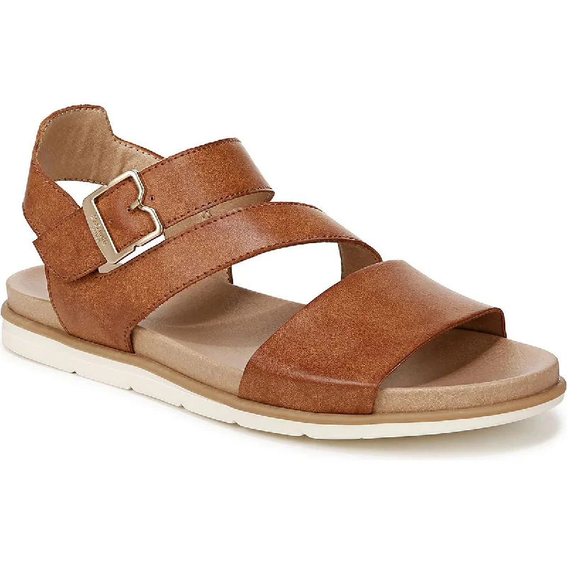 Fashion-Oriented Shoes Dr. Scholl's Shoes Womens Nicely Fun Faux Leather Cushioned Slingback Sandals