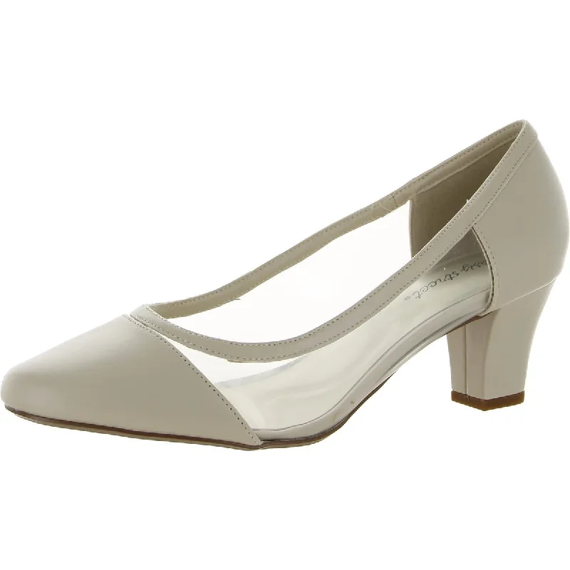 Cloud Comfort Shoes Easy Street Womens Cody  Slip On Dressy Pumps