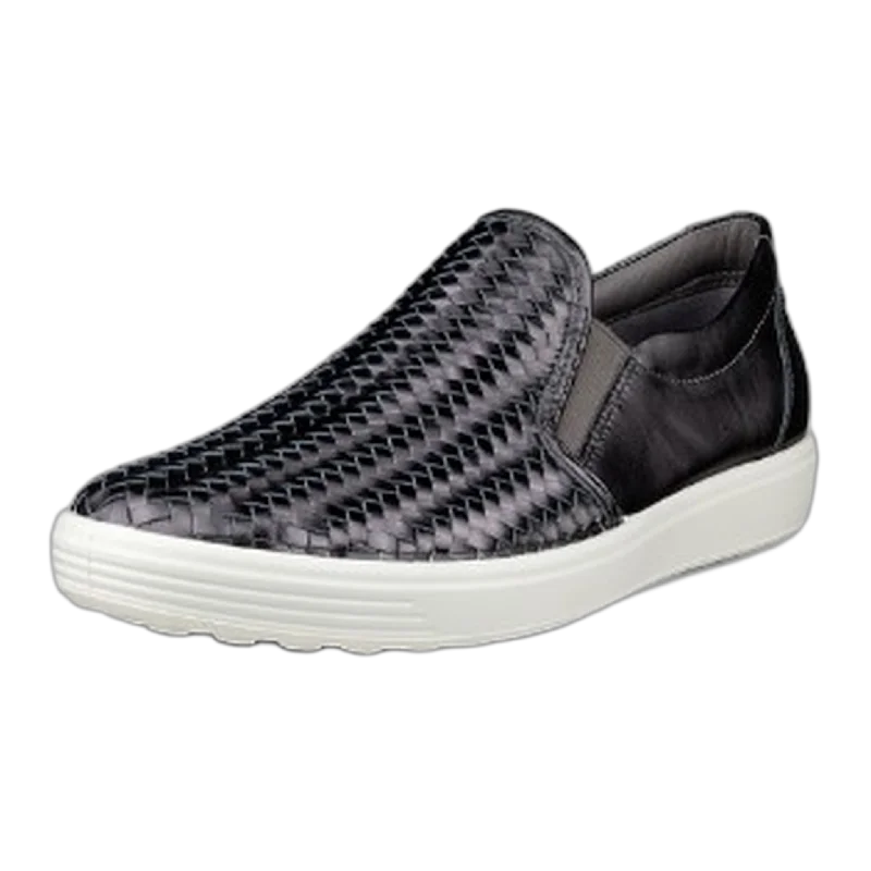 Soft Leather Shoes Women's Soft 7 Woven Slip-On 2.0