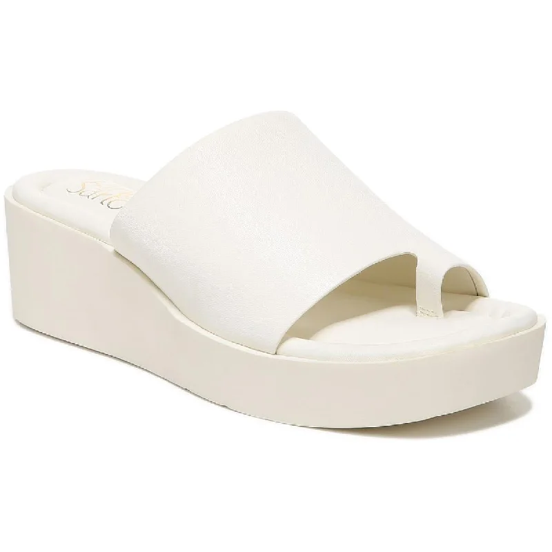 Chic Mesh Sneakers Franco Sarto Womens Cessa Leather Slip On Wedge Sandals