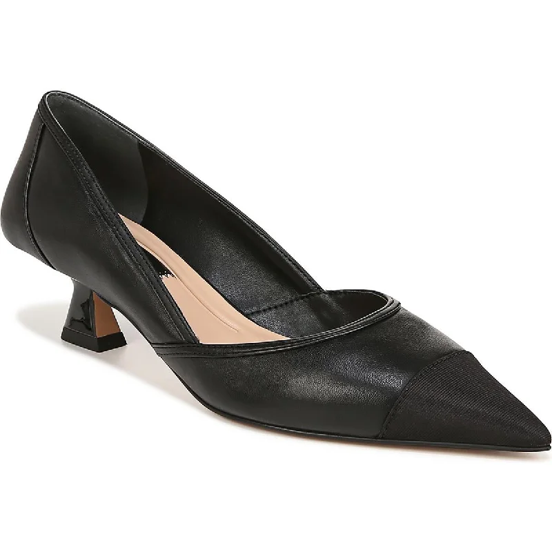 Quick-Dry Running Shoes Franco Sarto Womens Darcy Leather Pointed Toe Kitten Heels