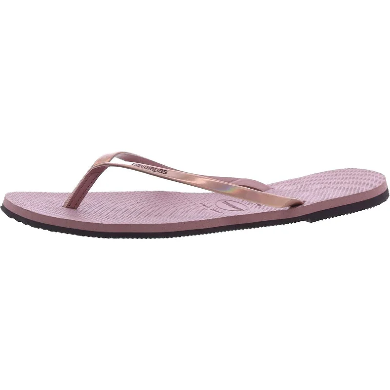 Flexible Athletic Shoes Havaianas Womens Thong Slide On Flip-Flops