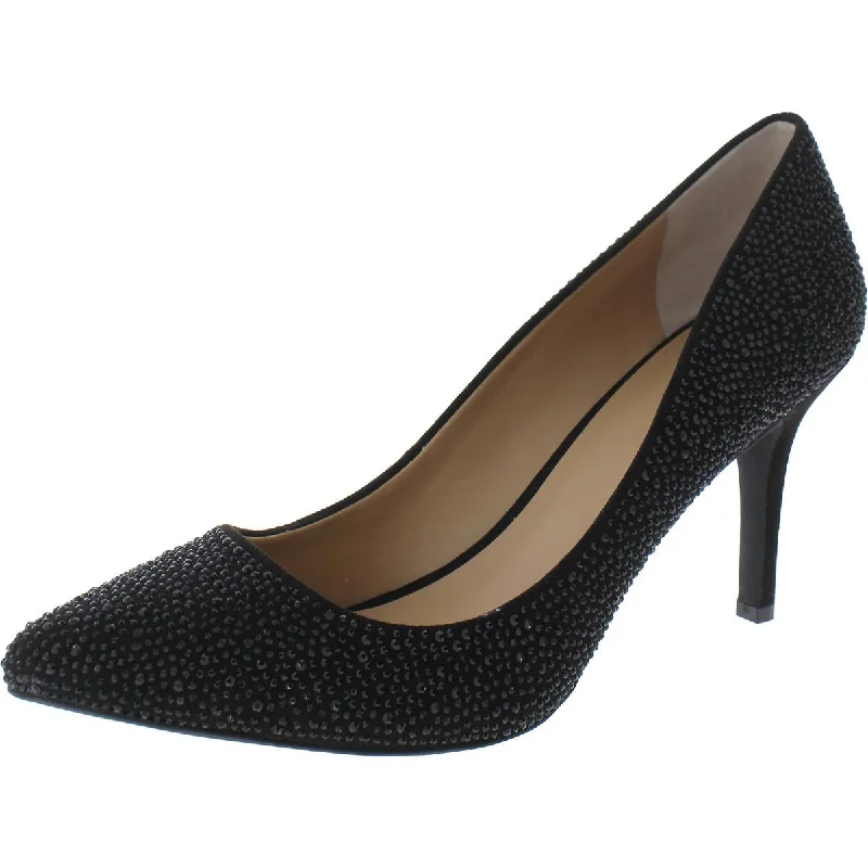 Cushioned Everyday Sneakers INC Womens Zitah Embellished  Pumps