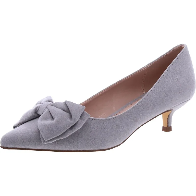Fashionable Loafers Journee Collection Womens 005675 Faux Suede Cushioned Footbed Pumps