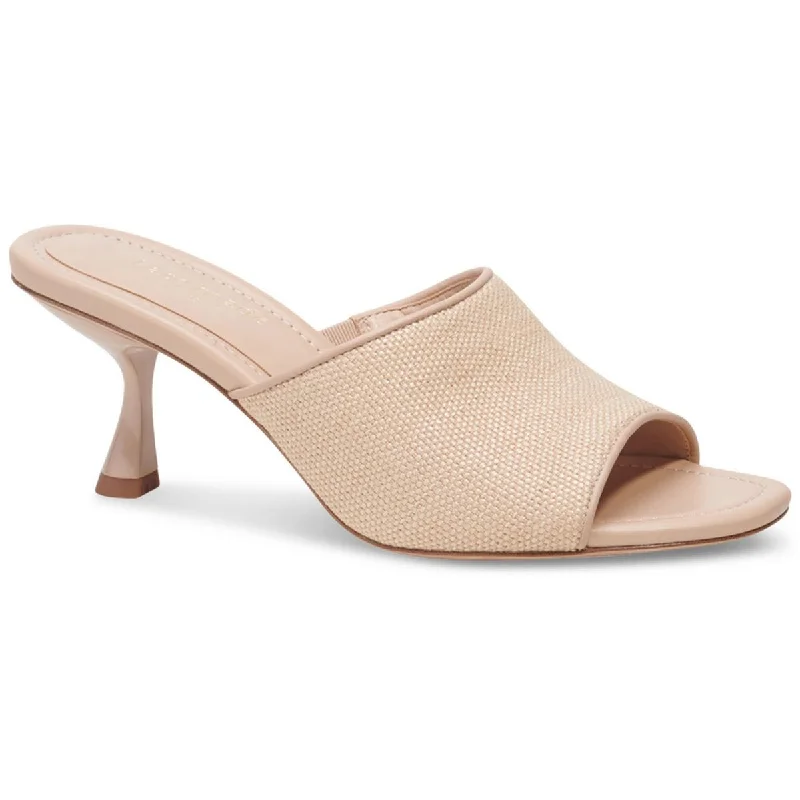 Travel-Ready Sneakers Kate Spade New York Womens Malibu Summer Slip On Open Toe Kitten Heels