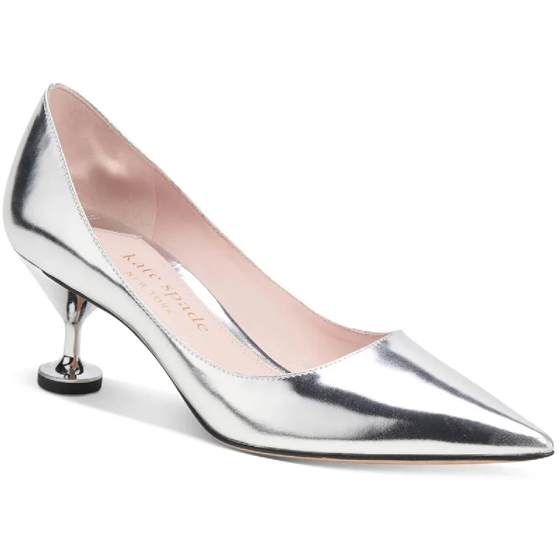 Flexible Everyday Sneakers Kate Spade Womens Garnish Patent Leather Pointed Toe Pumps