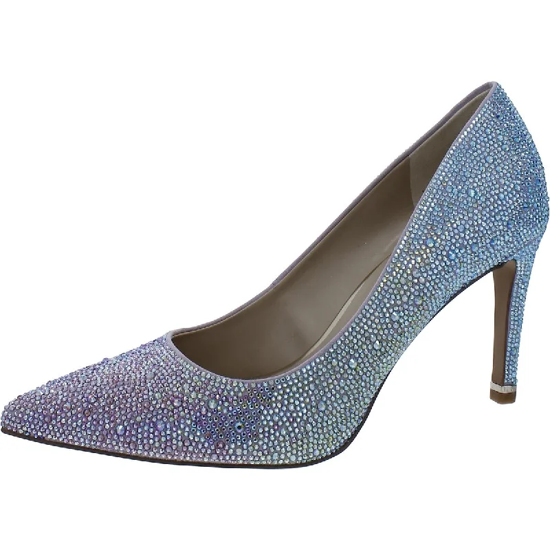 Quick-Dry Running Shoes Kenneth Cole New York Womens Riley 85 Rhinestone Pointed Toe Pumps