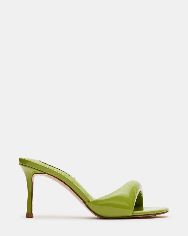 Soft Leather Shoes KIERAN GREEN PATENT