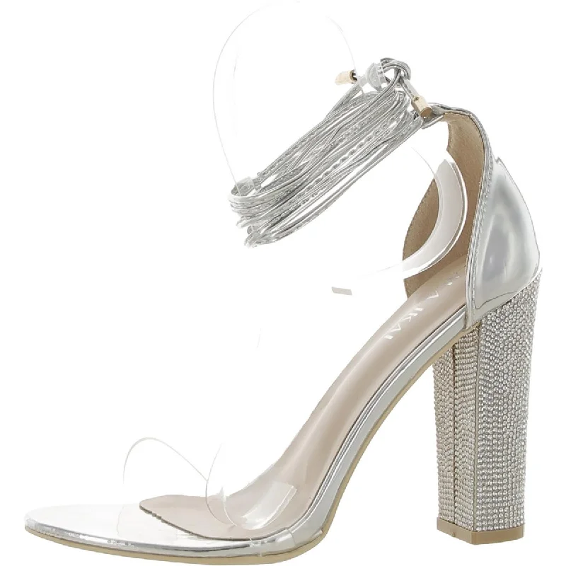 Sporty Breathable Sneakers LALA IKAI Womens Open Toe Strappy Block Heels