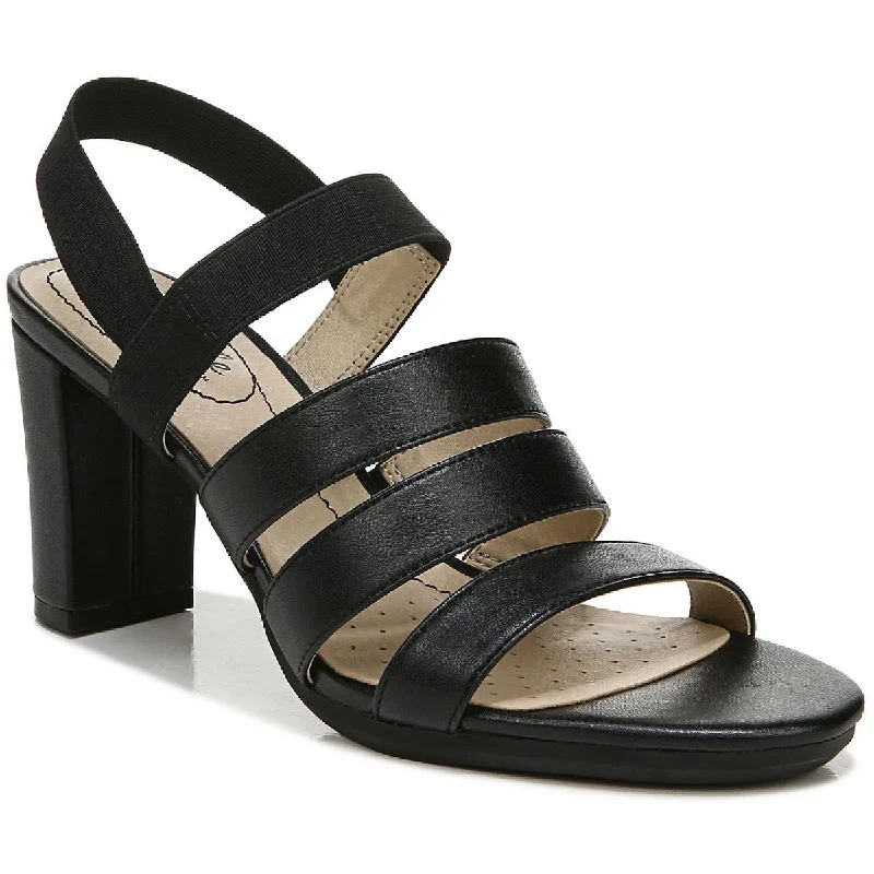 Classic Running Shoes LifeStride Womens Artist Faux Leather Ankle Strap Heels
