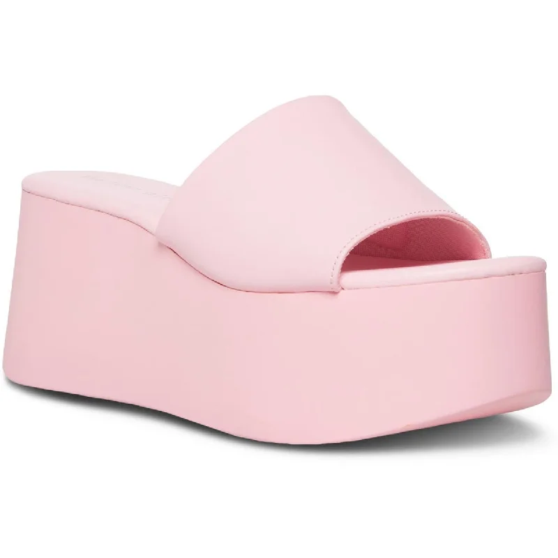 Quick-Dry Running Shoes Madden Girl Womens Cake Slip On Dressy Platform Sandals