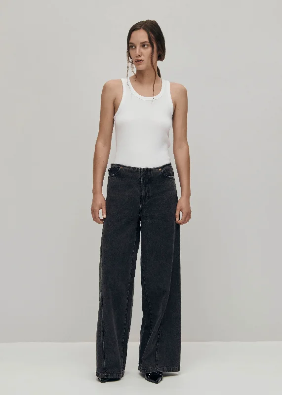 Airy Sport Shoes Magda Black Denim Pants