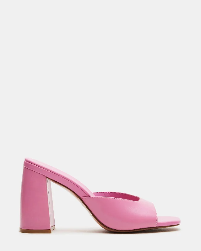 Airy Walking Shoes MANIA PINK LEATHER