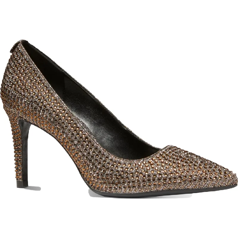 Comfy Running Shoes Michael Kors Womens Dorothy Flex Pump Calf Hair Pointed Toe Dress Pumps