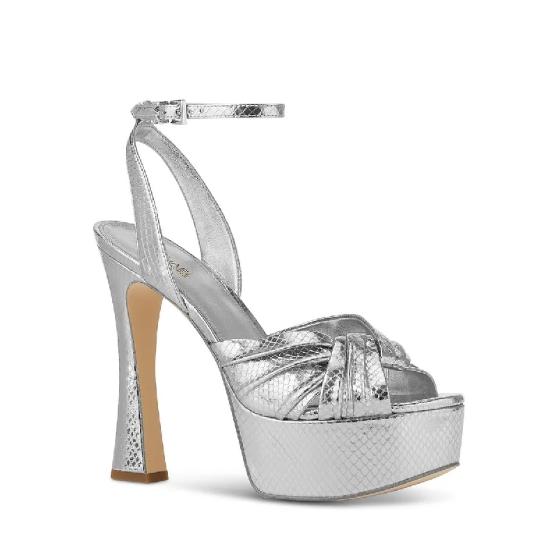 All-Day Cushioned Shoes MICHAEL Michael Kors Womens Selena Leather Peep-Toe Platform Heels All-Day Cushioned Shoes MICHAEL Michael Kors Womens Selena Leather Peep-Toe Platform Heels