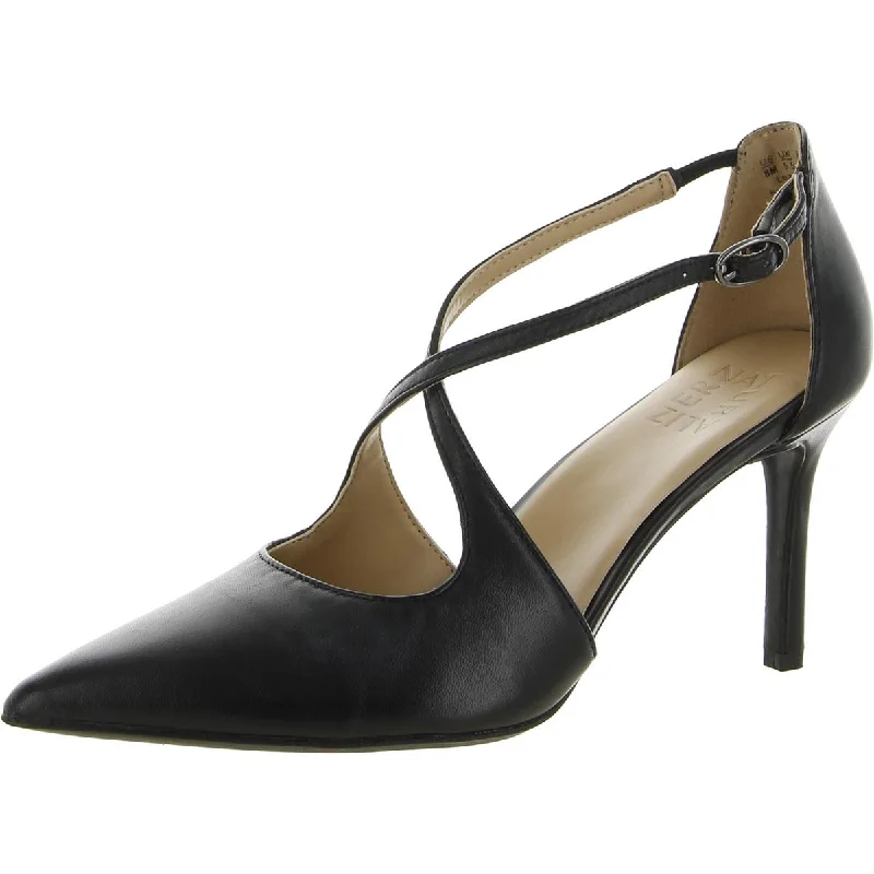 Modern Foam Sneakers Naturalizer Womens Anne Leather Criss-Cross Pumps
