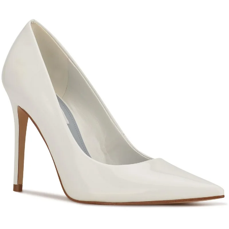 Non-Slip Walking Shoes Nine West Womens Fresh 7 Satin Pointed Toe Pumps
