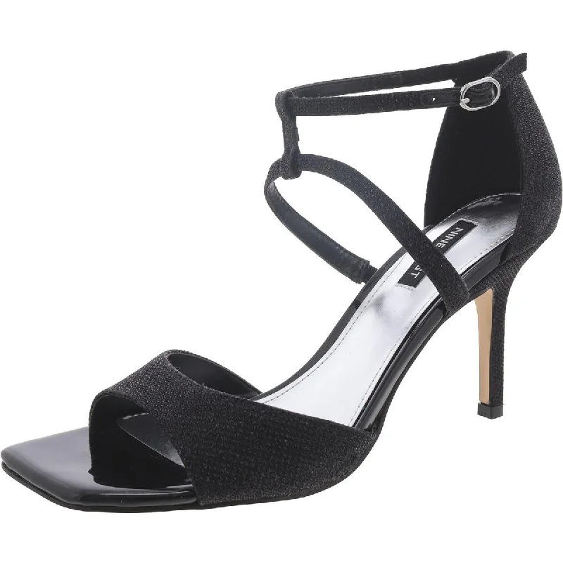Airflow Sneakers Nine West Womens Sighs 2 Textured Dressy Ankle Strap