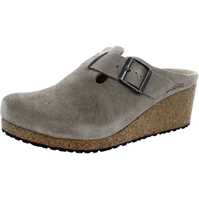 Airflow Sneakers Papillio by Birkenstock Womens FANNY Leather Slip On Wedge Heels