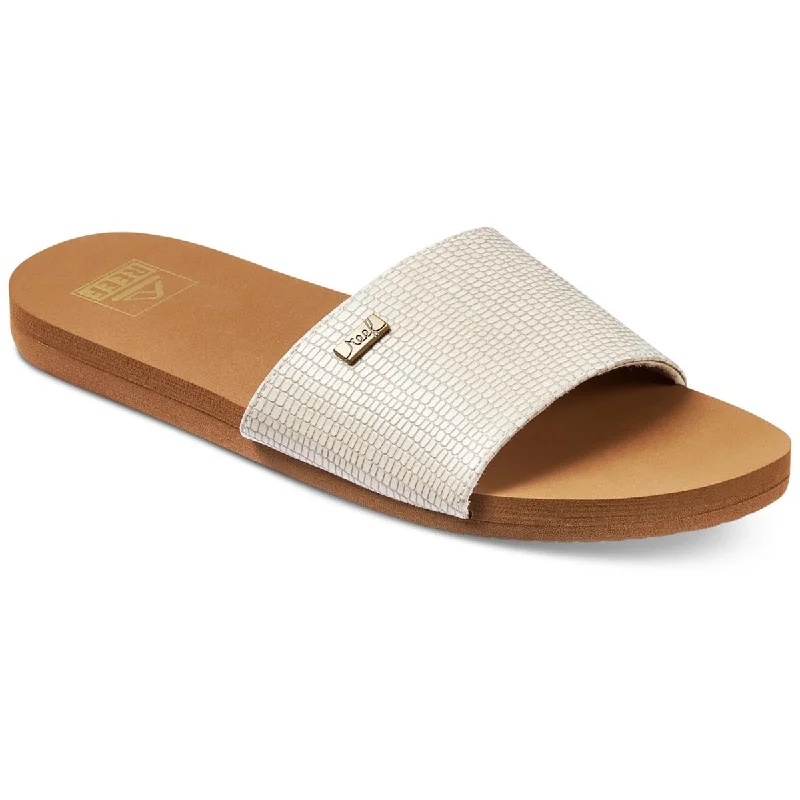 Durable Slip-On Shoes Reef Womens Bliss Nights Slide Lizard Print Beach Slide Sandals Durable Slip-On Shoes Reef Womens Bliss Nights Slide Lizard Print Beach Slide Sandals