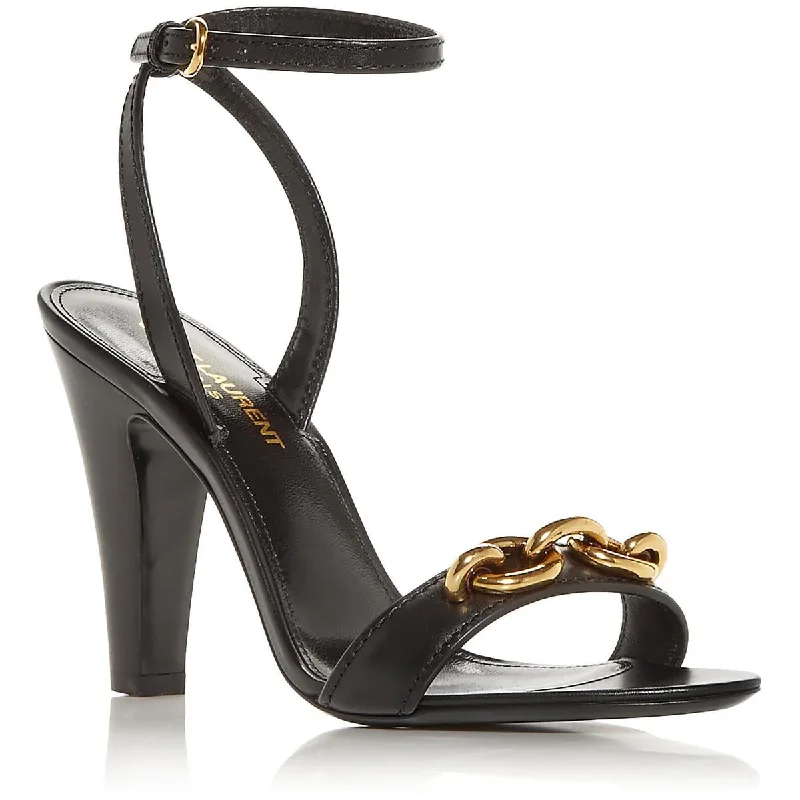 Fashion Slip-On Sneakers Saint Laurent Womens Stiletto Pump Ankle Strap