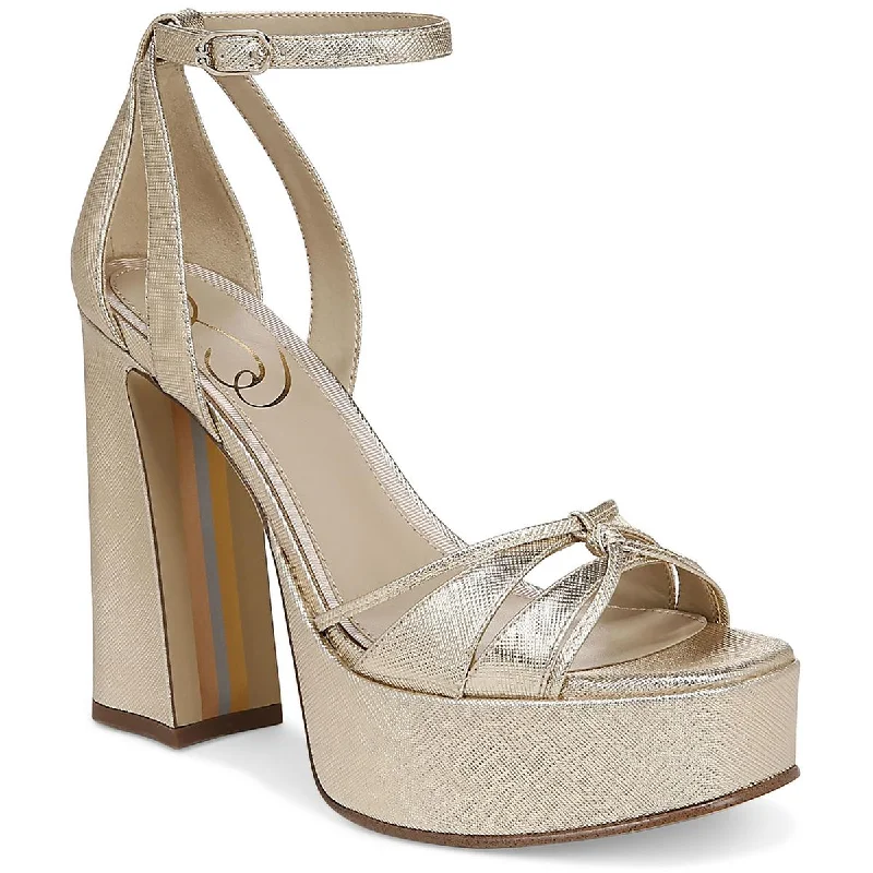 Simple Running Shoes Sam Edelman Womens Kamille Strappy Open Toe Block Heels