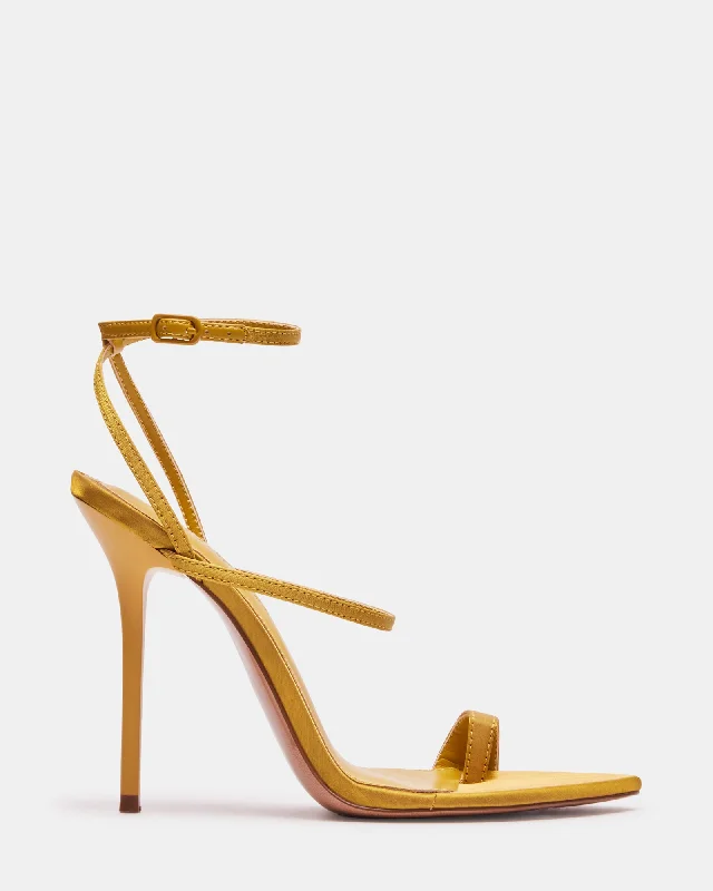 Simple Running Shoes SCORPIO YELLOW SATIN