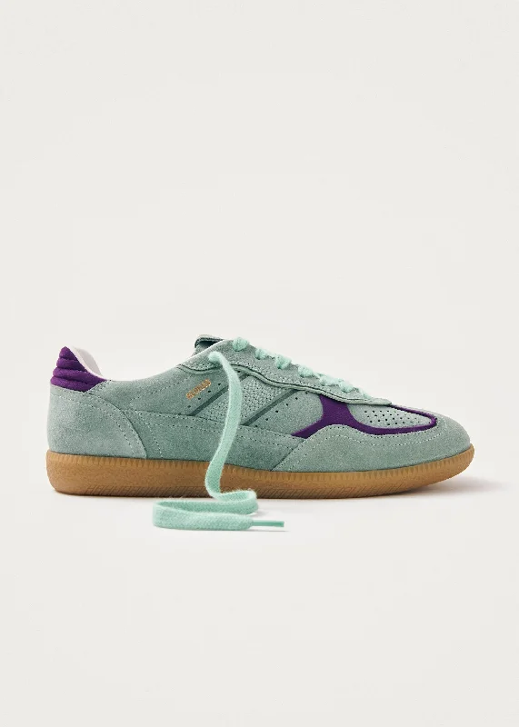 Lightweight Mesh Sneakers Tb.490 Rife Blue Leather Sneakers