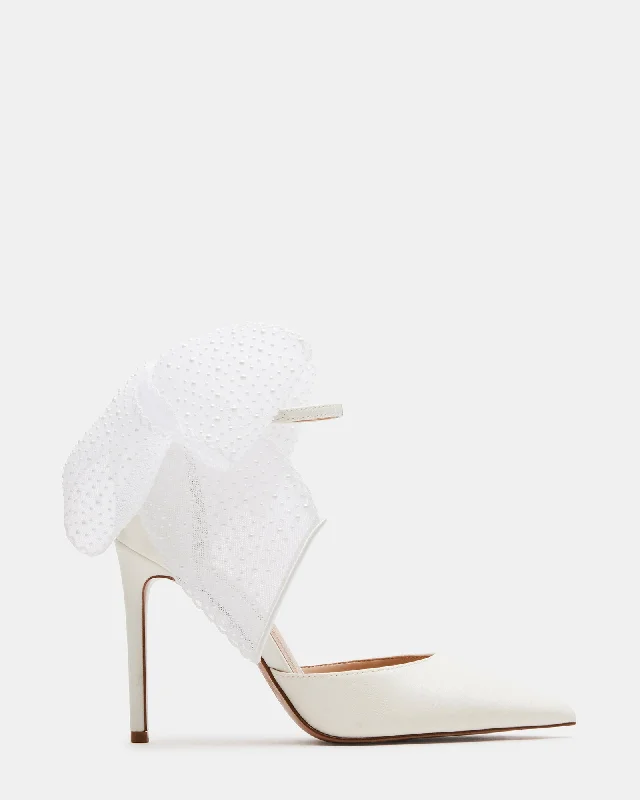 Ultra-Stretch Sneakers TIMELESS IVORY SATIN
