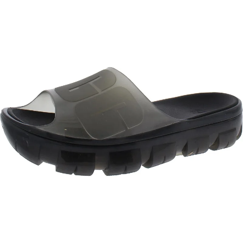 Airy Walking Shoes Ugg Womens W Jella Clear Slide Pool Slip On Slide Sandals
