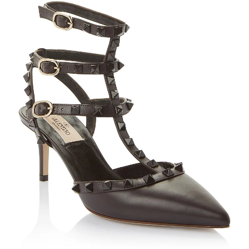 Lightweight Mesh Sneakers Valentino Garavani Womens Asjustable Pointed Toe Kitten Heels