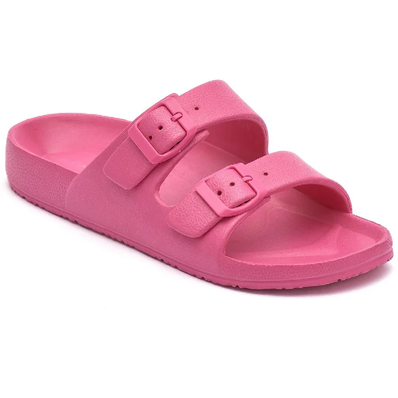 Travel Sport Shoes Vince Camuto Womens Animal Print Buckle Footbed Sandals