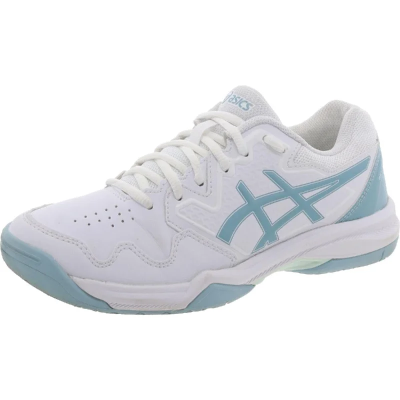 Lightweight Mesh Running Shoes Asics Womens Gel-Dedicate 7 Faux Leather Performance Running & Training Shoes