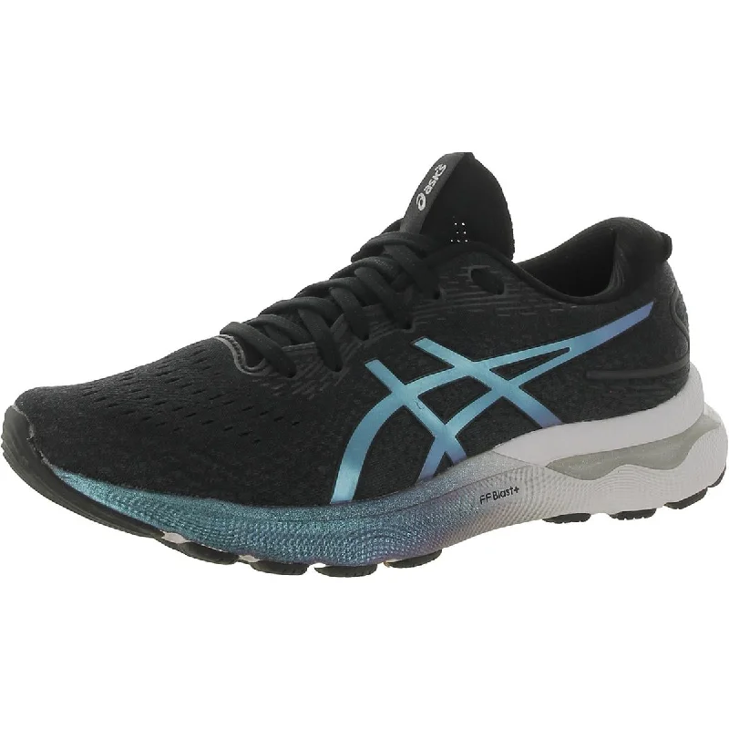 Trendy Athletic Sneakers Asics Womens Gel-Nimbus 24 Platinum Cushioned Footbed Running & Training Shoes