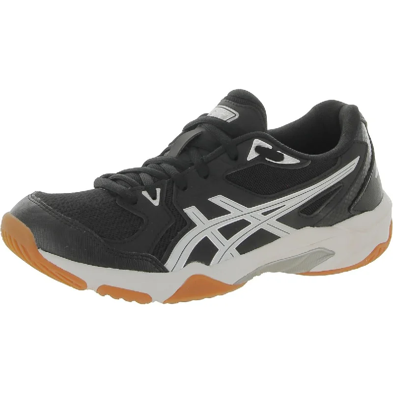Fashionable Street Sneakers Asics Womens GEL-ROCKET 10 Faux Leather Trim Running Shoes