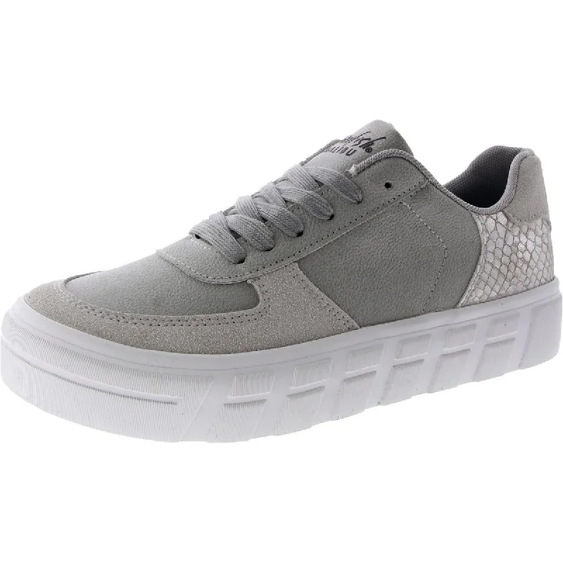 Vapor Fields/Sliver Slick Croc/Light Gray Faux Suede