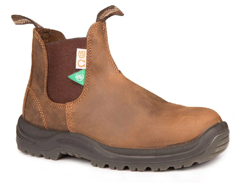 Breathable Stylish Sneakers Blundstone 164 - Work & Safety Boot Crazy Horse Brown