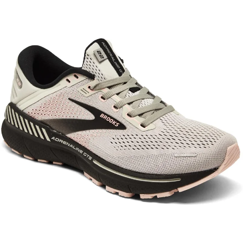 Budget Walking Shoes Brooks Womens Adrenaline GTS 22 Lace Up Lifestyle Athletic and Training Shoes