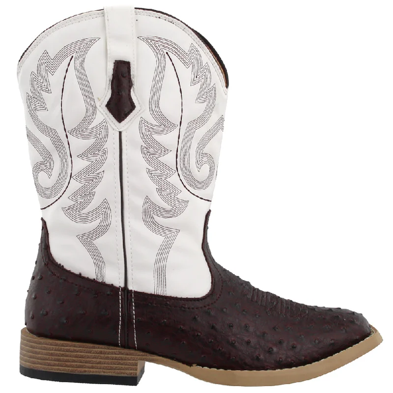 Lightweight Sport Sneakers Bumps Ostrich Square Toe Cowboy Boots
