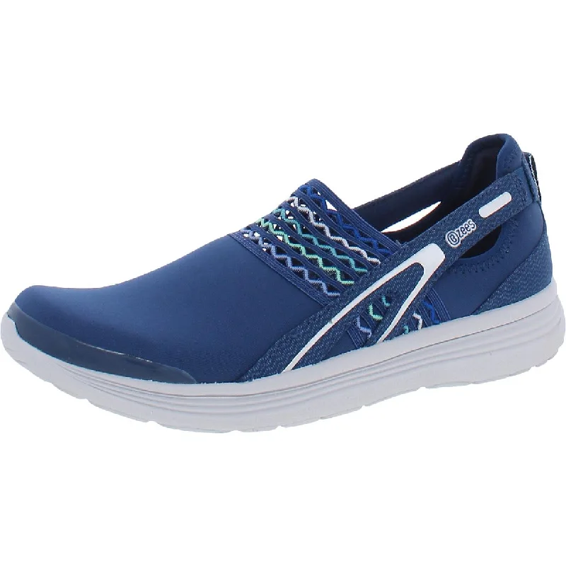Anti-Slip Running Shoes Bzees Womens Sunny Stretch Fit Slip On Casual and Fashion Sneakers