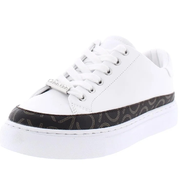 Modern Loafers Calvin Klein Womens Ava  Faux Leather Performance Athletic and Training Shoes