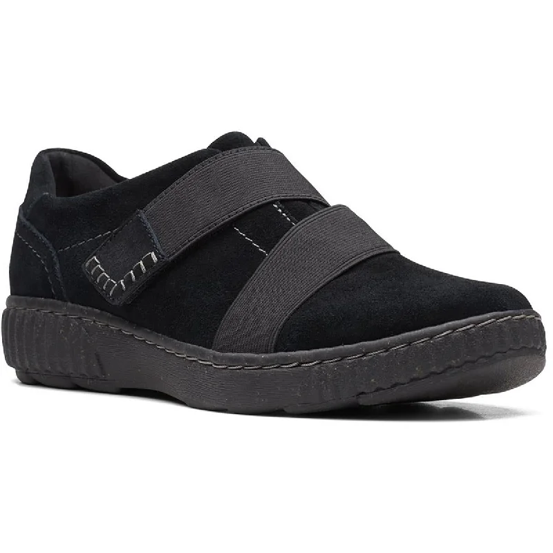 Stylish Slip-On Shoes Clarks Womens Caroline Holly Suede Lifestyle Casual And Fashion Sneakers