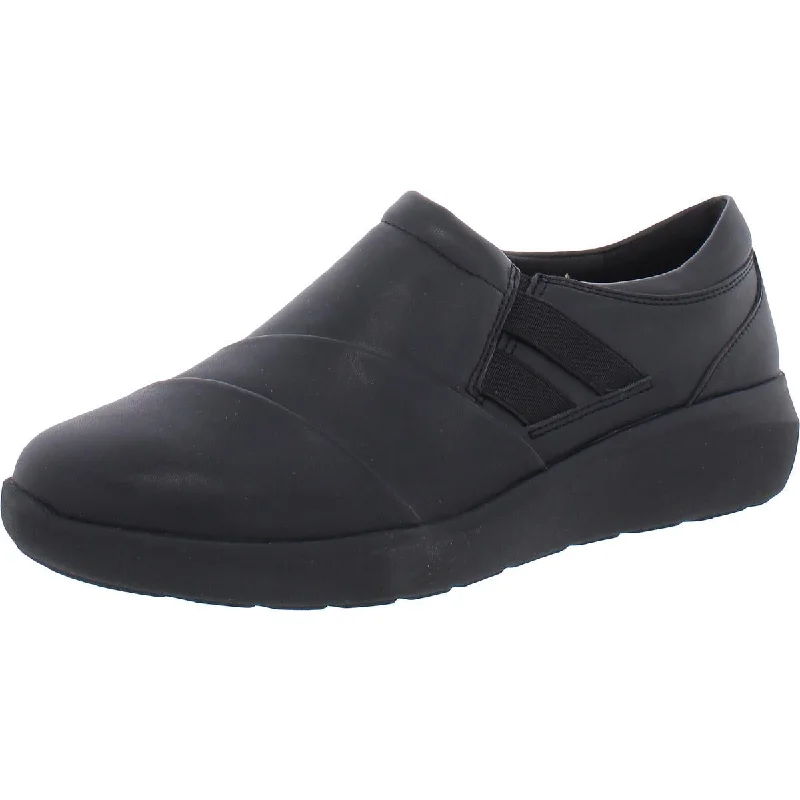 Premium Casual Sneakers Clarks Womens Faux Leather Walking Athletic and Training Shoes Premium Casual Sneakers Clarks Womens Faux Leather Walking Athletic and Training Shoes