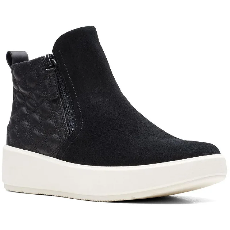 Soft Everyday Sneakers Clarks Womens Layton Zip Quilted Zip up Casual and Fashion Sneakers Soft Everyday Sneakers Clarks Womens Layton Zip Quilted Zip up Casual and Fashion Sneakers