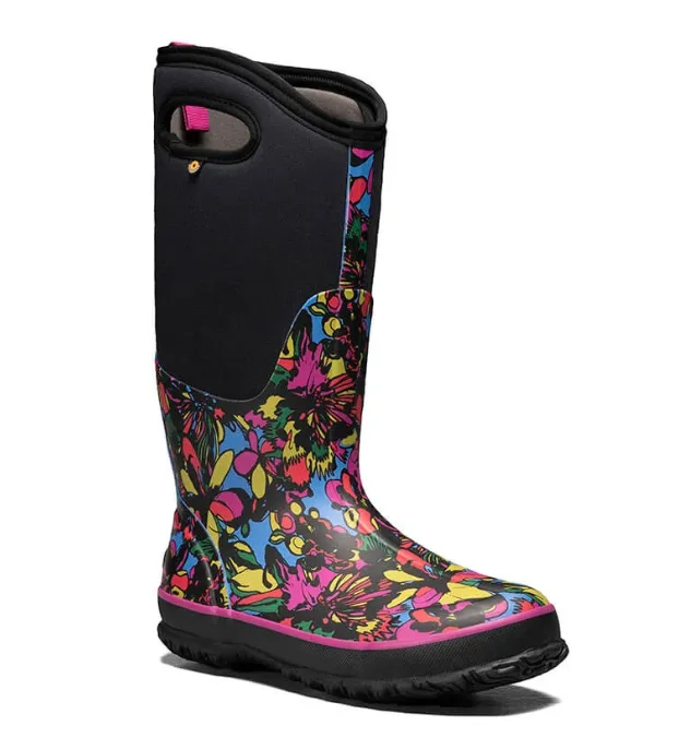 Lightweight Cushion Sneakers Classic Tall Wildflower - Women's Winter Boots |BOGS