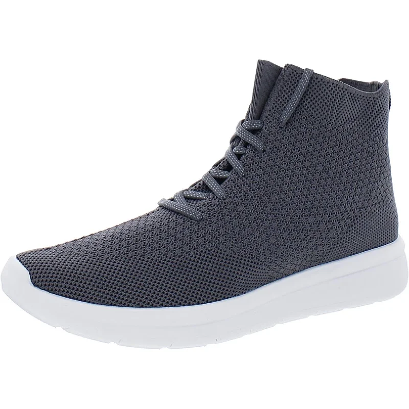 Ergonomic Walking Shoes Cloudsteppers by Clarks Womens Ezera Mid Knit Fashion High-Top Sneakers Ergonomic Walking Shoes Cloudsteppers by Clarks Womens Ezera Mid Knit Fashion High-Top Sneakers
