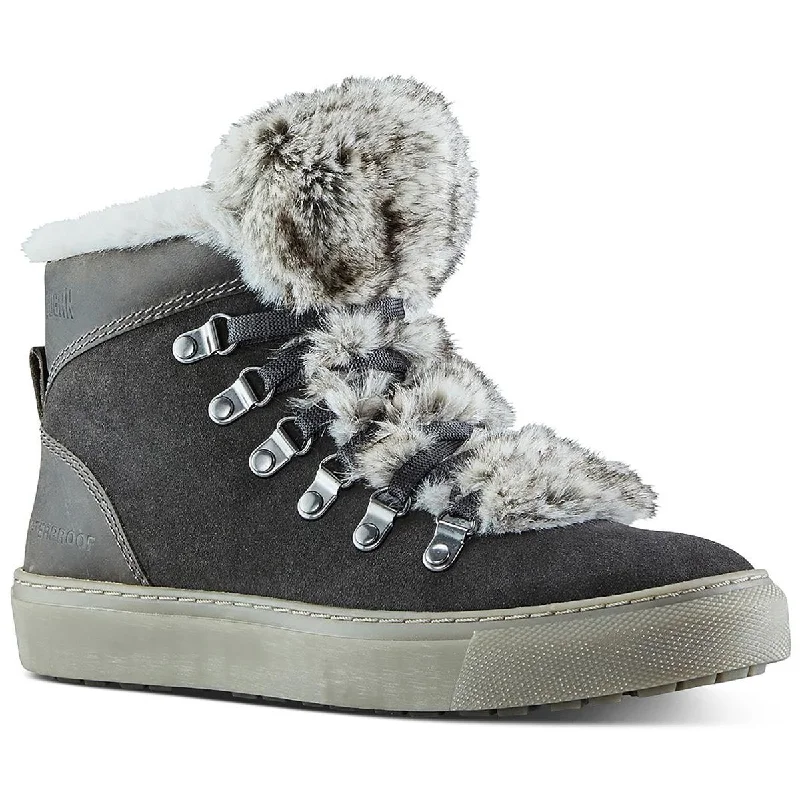 All-Day Cushioned Shoes Cougar Womens Daniel  Suede Winter Casual Sneakers