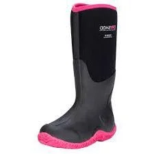 Ultra-Light Casual Shoes Dryshod Women's Black with Pink Legend Hi Boot